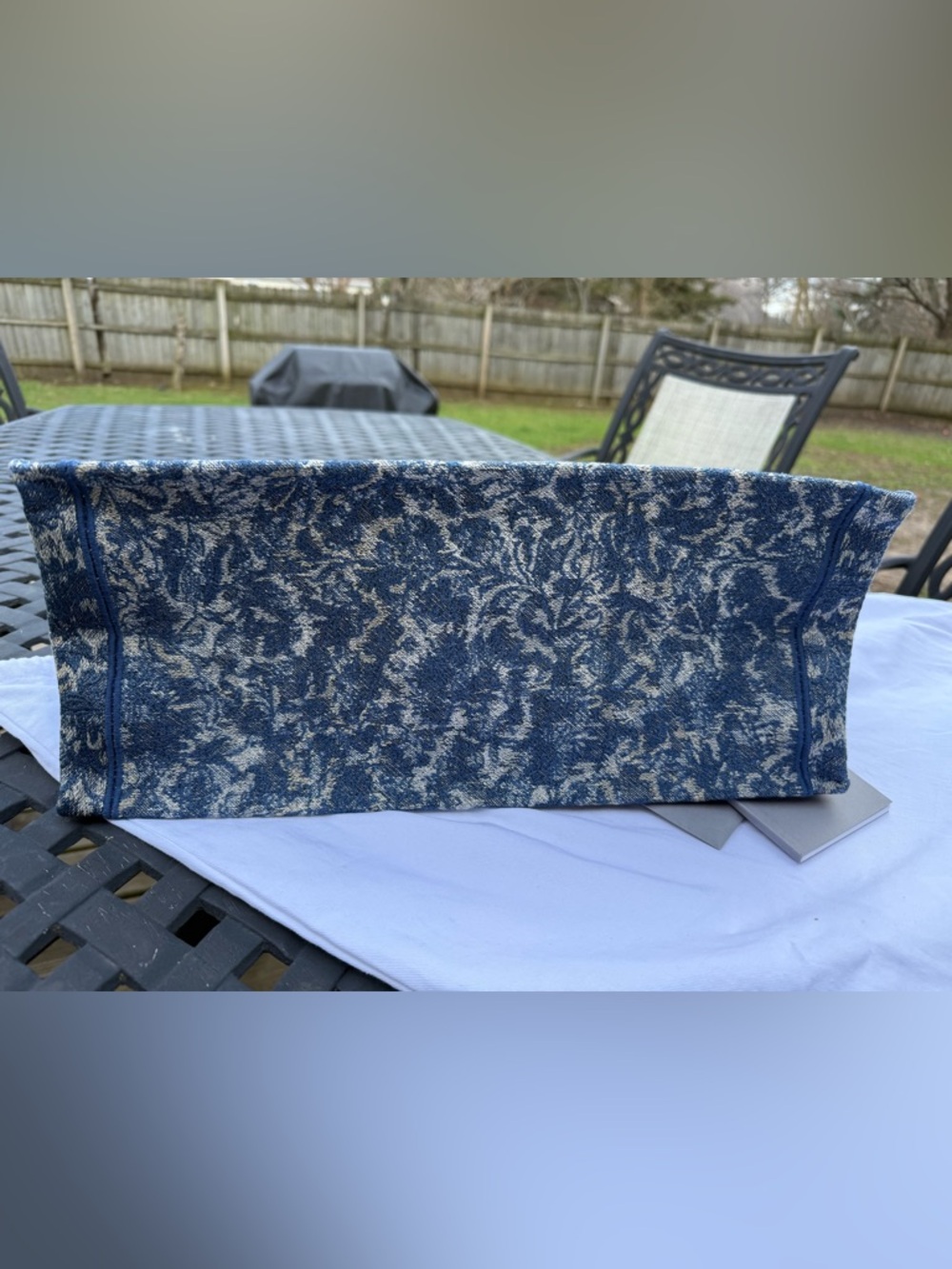 💯 Dior Brocart Motif Book Tote Bag - Picture 10 of 16